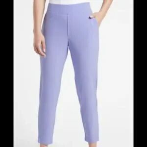 Athleta Periwinkle Blue Brooklyn Jogger Pants, Size 8